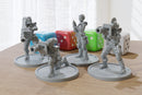Sexy Rocket Launcher Girls - Four - Modern Wargaming Miniatures for Tabletop RPG - 20mm / 28mm / 32mm Scale Minifigures