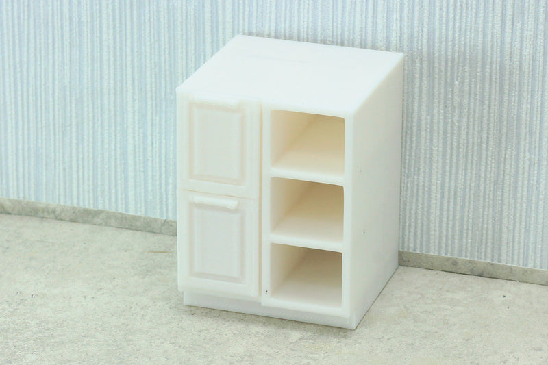 Modern Kitchen Set - Dollhouse Miniature 1:12 Miniature Dollhouse Furniture