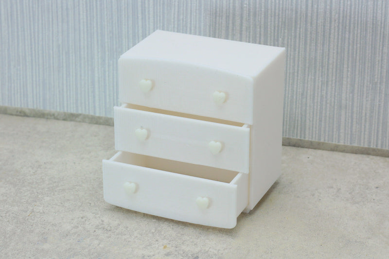 Dresser - Dollhouse Miniature 1:12 Miniature Dollhouse Furniture