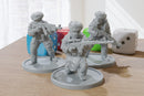 OPFOR Taliban - Three 28mm/32mm Minifigures - Modern Wargaming Miniatures for Tabletop RPG