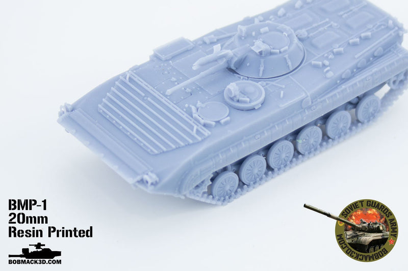 BMP-1 Infantry Fighting Vehicle | 28mm / 20mm / 15mm Wargaming Vehicle Compatible with Team Yankee
