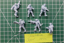 Scout Ranger Squad 28mm / 32mm - Cyberpunk - Modern Warfare Miniature for Zona Alfa - Fallout Wasteland - Tabletop RPG Minifigures