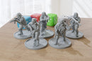 SAS Unit - Five 28mm / 32mm Minifigures - Modern Wargaming Miniatures for Tabletop RPG