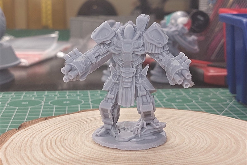 Purifire Heavy Mech - 28mm Scale for Tabletop RPG Sci-Fi Wargames like , Infinity the Game