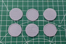 24pc set of thin 25mm Bases for Tabletop Wargaming Mini's - 3D Printed - Ideal for 28mm / 32mm Scale Miniatures