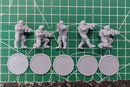 MARSOC Rifle Squad - Five - Modern Wargaming Miniatures for Tabletop RPG - 20mm / 28mm / 32mm Scale Minifigures