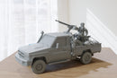 Toyota LC MG - 3D Resin Printed 28mm Miniature Tabletop Wargaming Vehicle