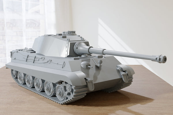 Pz.Kpfw.VI «Tiger II» (Sd.Kfz.182) - 3D Resin Printed 28mm / 20mm / 15mm Miniature Tabletop Wargaming Vehicle