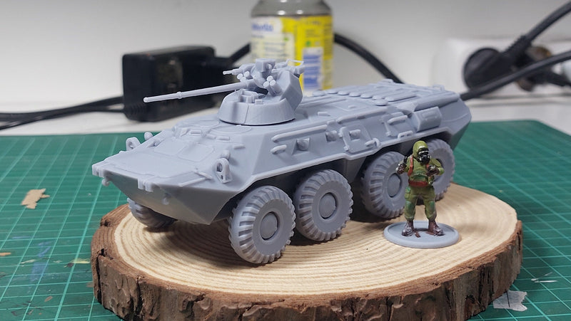 BTR-82A - Modern Wargaming Miniatures for Tabletop RPG - 28mm / 20mm Scale Armored Personnel Carrier