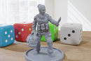 Maggie Combat Medic - 3D Printed Minifigures for Post Apocalyptic Miniature Tabletop Games like Zona Alfa - Fallout Wasteland