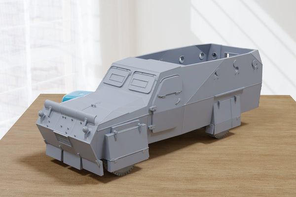 MENA Rebels Land Cruiser BTR - Modern Wargaming Miniatures for Tabletop RPG - 28mm Scale Vehicle