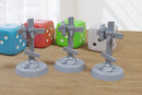 Stalker Graves - 3D Printed Terrain Tokens - Post Apocalyptic Miniature for Zona Alfa - Fallout Wasteland