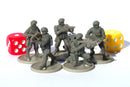 Rifle Squad - Modern Wargaming Miniatures for Tabletop RPG - 20mm / 28mm / 32mm Scale Minifigures