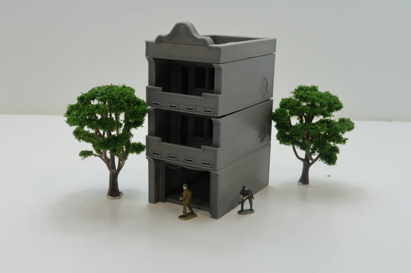 Vietnam Urban Commercial / Residential Building (VUB_T01) Nam, Hue, Saigon insipred 3D Printed Tabletop Wargaming Miniature Terrain