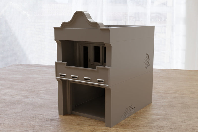 Vietnam Urban Commercial / Residential Building (VUB_T01) Nam, Hue, Saigon insipred 3D Printed Tabletop Wargaming Miniature Terrain