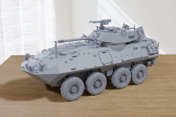 LAV 25 APC - 3D Resin Printed 28mm / 20mm / 15mm Miniature Tabletop Wargaming Combat Vehicle