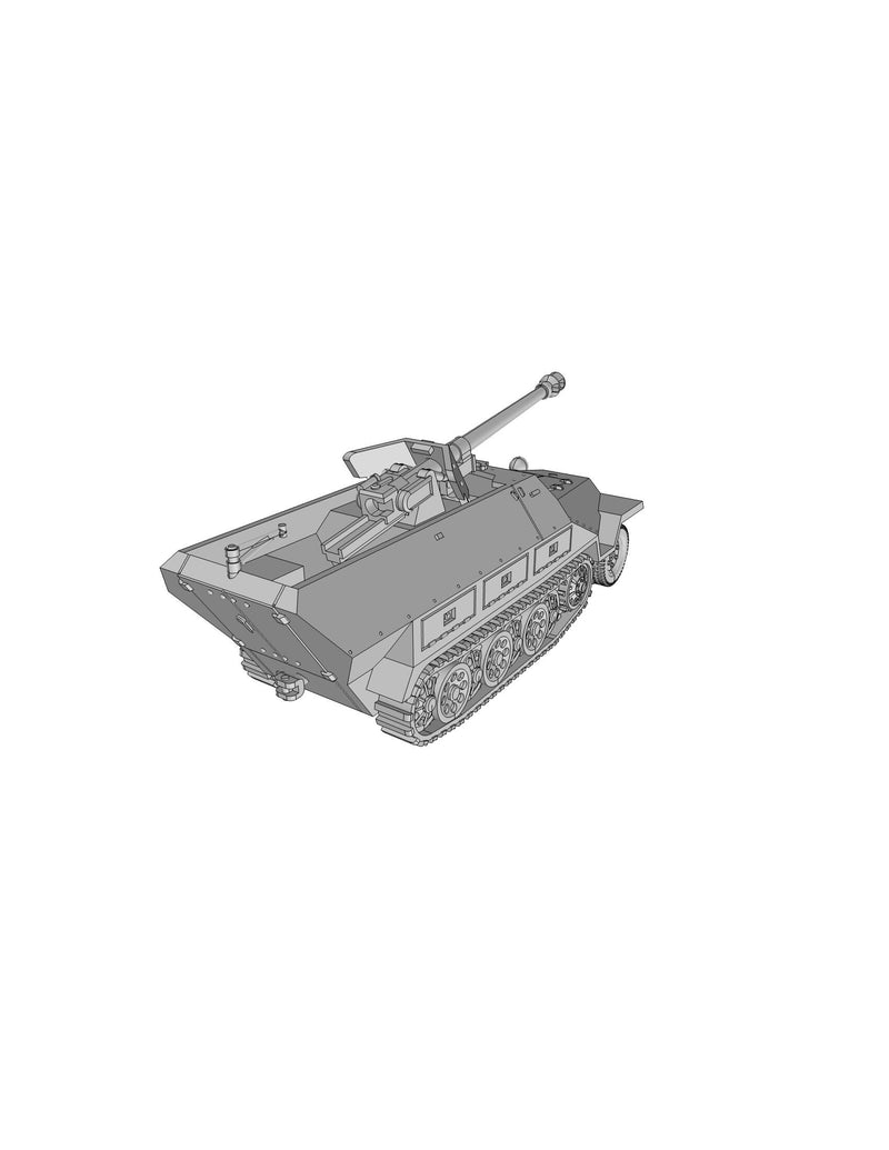 SD.KFZ-251.22 Half-track German APC - 3D Resin Printed 28mm / 20mm / 15mm Miniature Tabletop Wargaming Vehicle