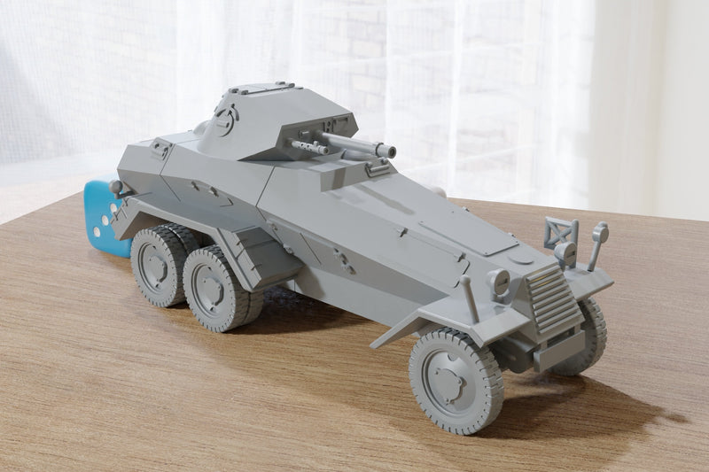 SD.KFZ 231 German WW2 Schwerer Panzerspähwagen - 3D Resin Printed 28mm / 20mm / 15mm Miniature Tabletop Wargaming Vehicle