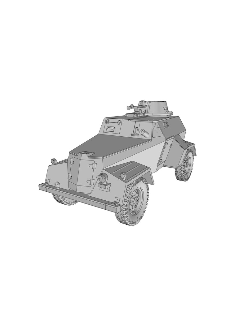 Humber Light Reconnaissance Car (Humberette) WW2 British 3D Resin Printed 28mm / 20mm / 15mm Miniature Tabletop Wargaming Vehicle