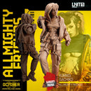 Yumiko - 3D Printed Mini's - Cyberpunk / Sci-Fi - Tabletop Miniature Wargaming - 28mm / 32mm Scale Minifigures