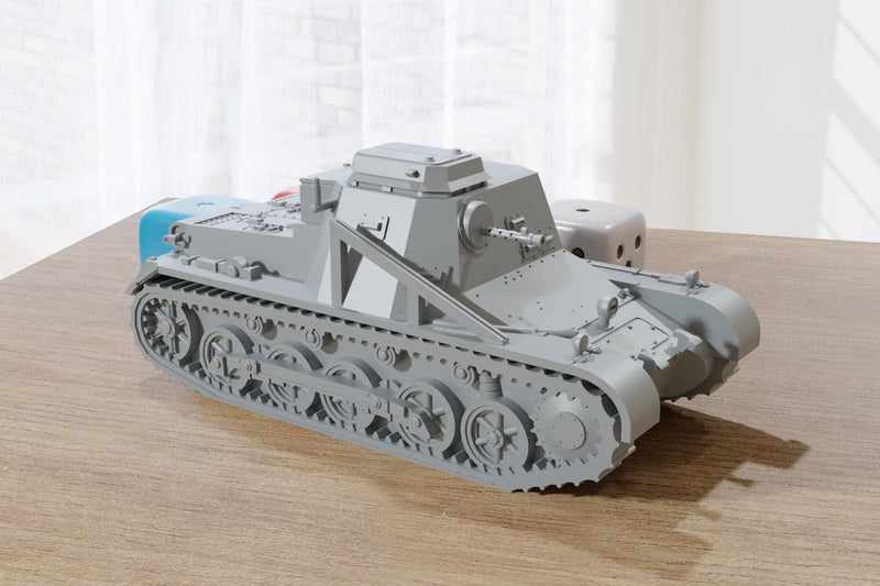 Sd.Kfz. 265 Panzerbefehlswagen German WW2 - 3D Resin Printed 28mm / 20mm / 15mm Miniature Tabletop Wargaming Vehicle