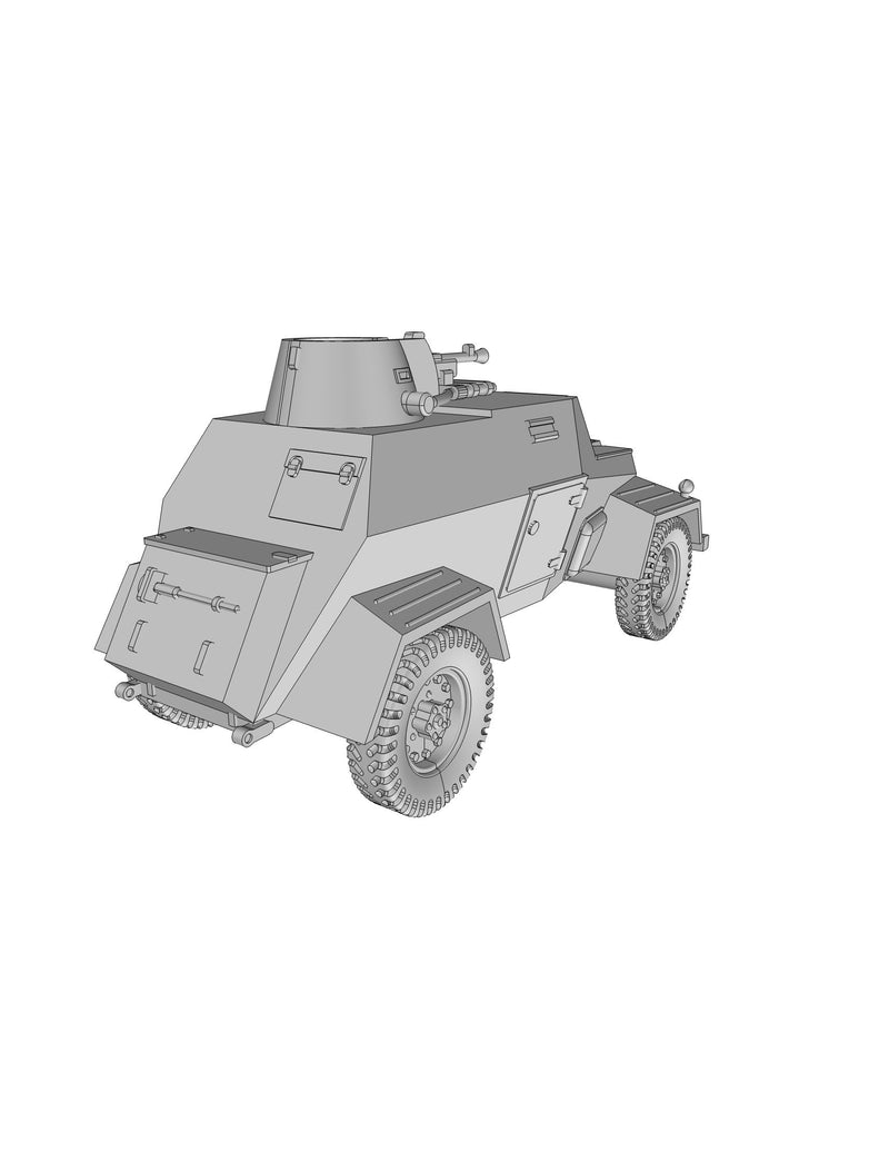 Humber Light Reconnaissance Car (Humberette) WW2 British 3D Resin Printed 28mm / 20mm / 15mm Miniature Tabletop Wargaming Vehicle