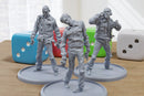 Classic Zombies - 3D Printed Minifigure for Zombie Post Apocalyptic Miniature Tabletop Games TTRPG