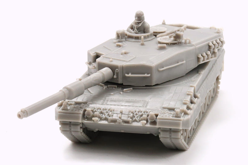 Leopard 2A4 Main Tank - 3D Printed Miniature Wargaming Combat Vehicle - 28mm / 20mm / 15mm Scale