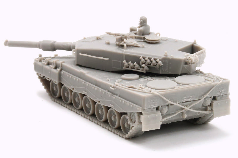 Leopard 2A4 Main Tank - 3D Printed Miniature Wargaming Combat Vehicle - 28mm / 20mm / 15mm Scale